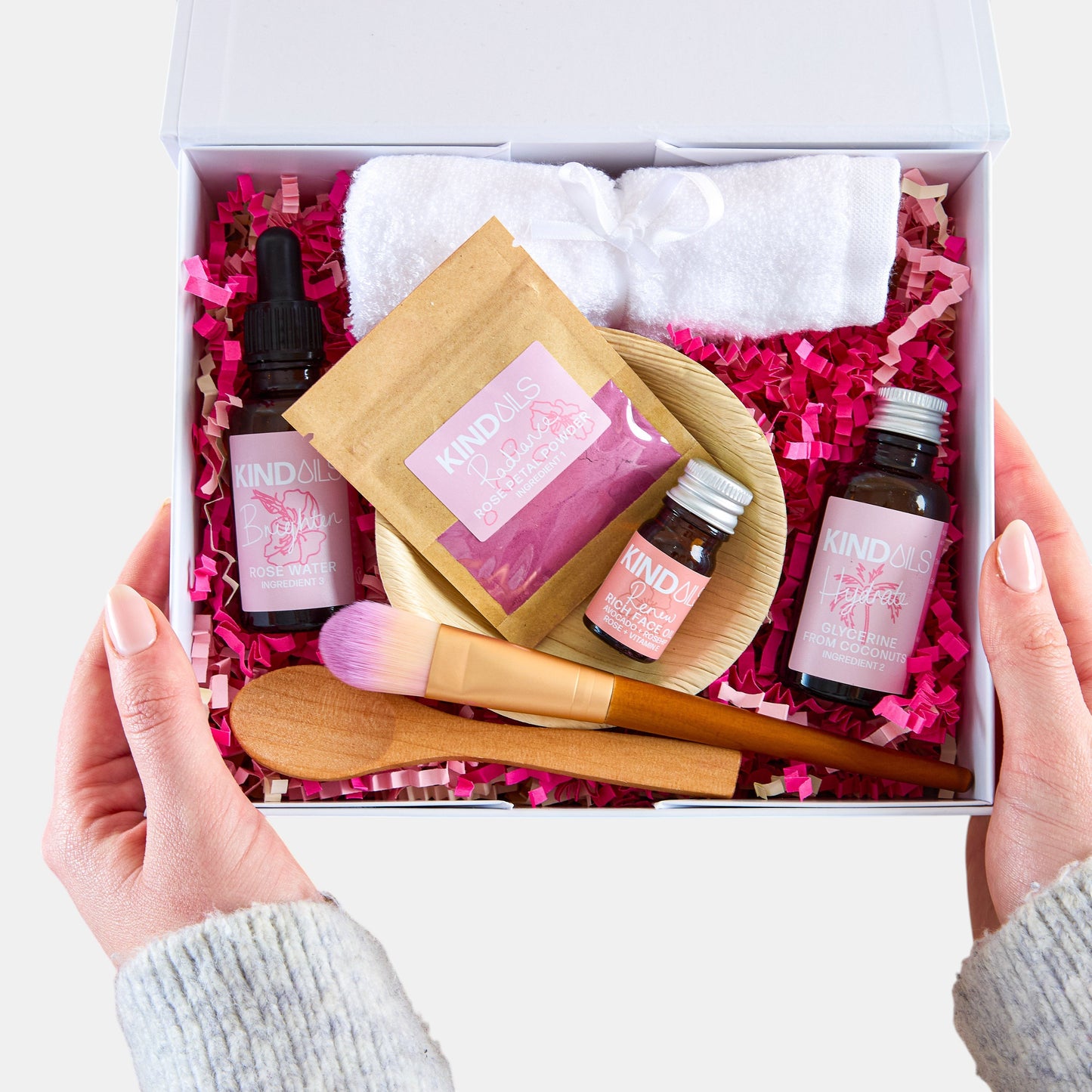 The Rose Petal Face Mask Kit